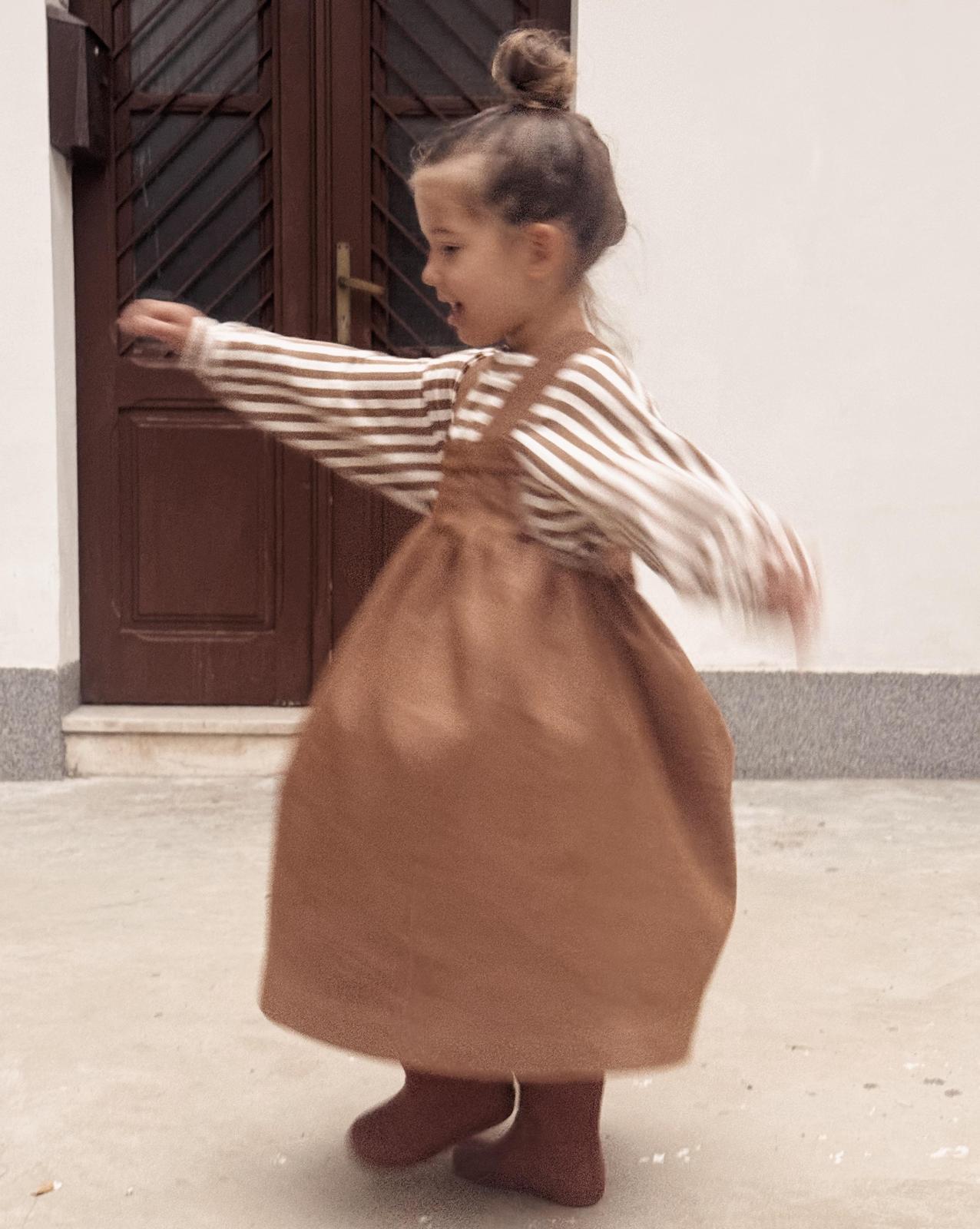 Prendisole a Righe - Abito con maglia coordinata